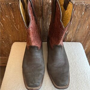 Denver Boots Men's Brown Cowboy Western Boots 10EE